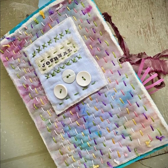 Handmade Journal made from Repurposed Items - Picture 7 of 10